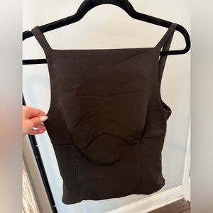 Zara Black High Neck Top